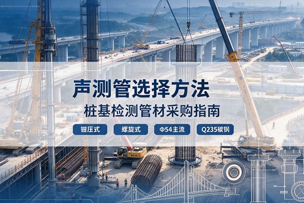 临武声测管选型标准