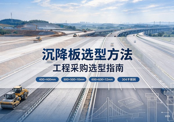 临武沉降板选择方法