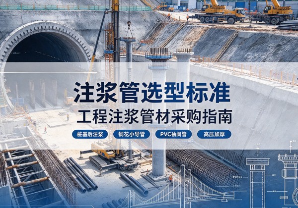 临武注浆管选型标准